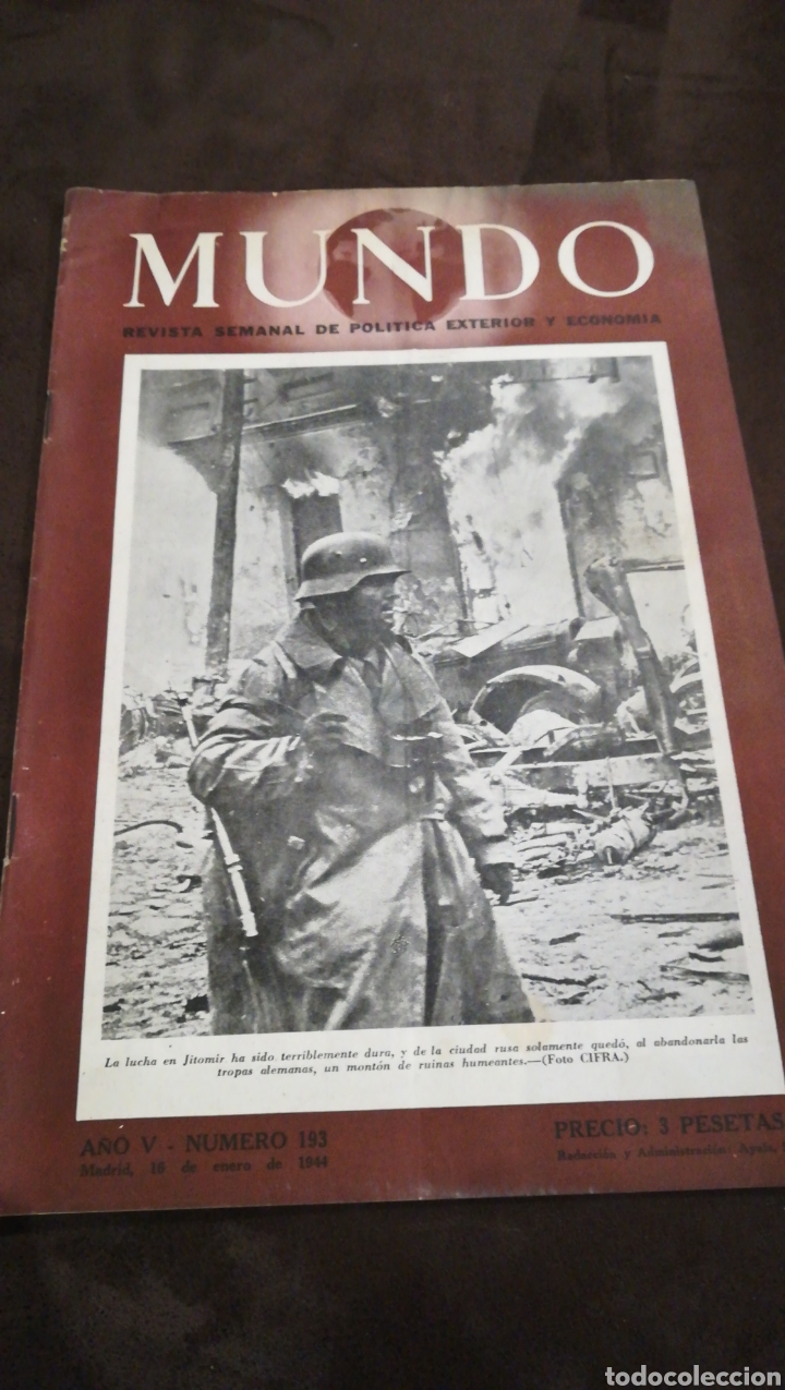 Collection Magazines and Newspapers: Revista mundo