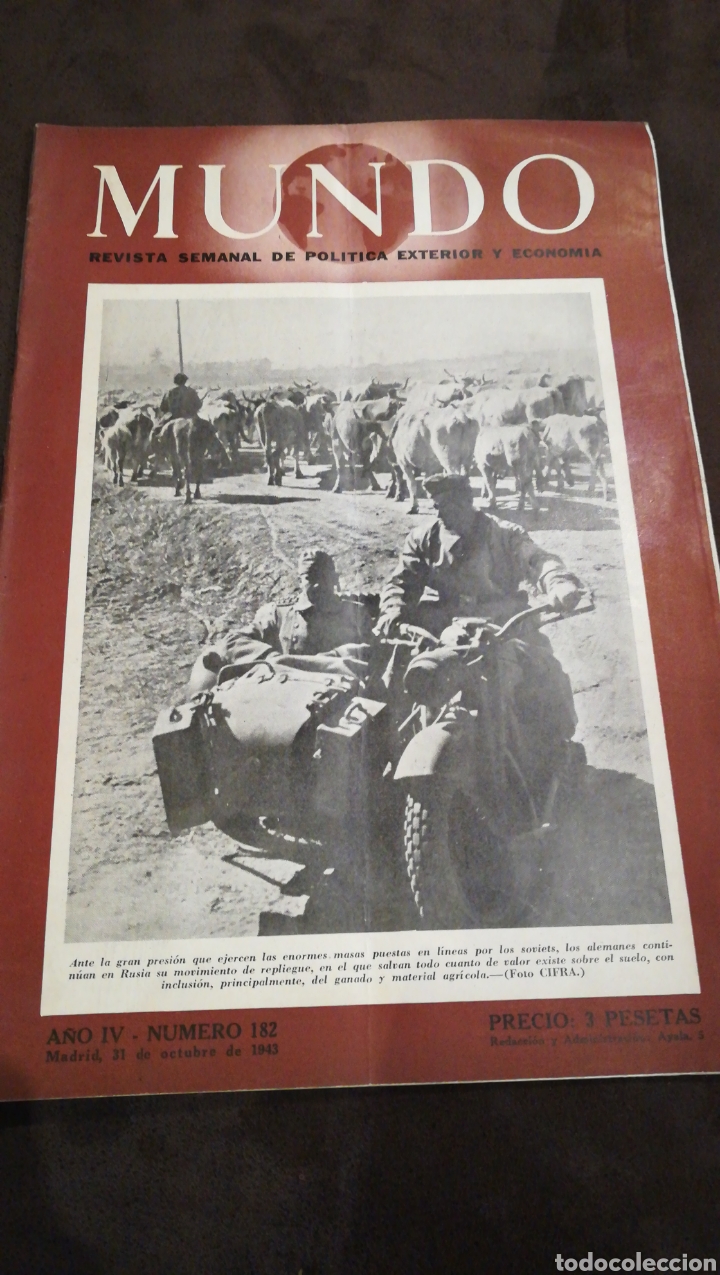 Collection Magazines and Newspapers: Revista Mundo