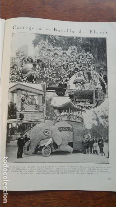 Collezionismo di Riviste e Giornali: CARTAGENA BATALLA DE FLORES/MURCIA FIESTAS PRIMAVERA/REGRESO AVIADORES VUELO MADRID-MANILA A&Ntilde;O 1926