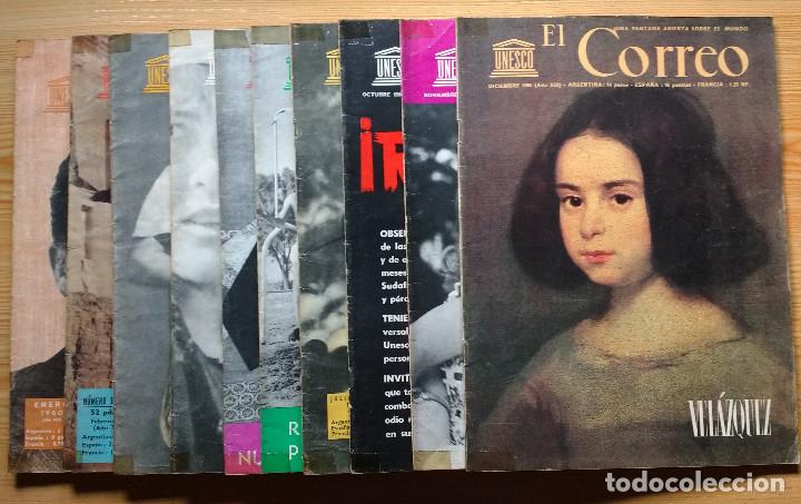 Colecionismo de Revistas e Jornais: EL CORREO DE LA UNESCO A&Ntilde;O 1960