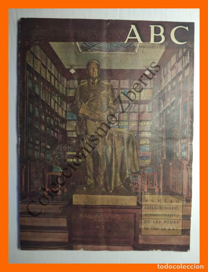Coleccionismo de Revistas y Peri&oacute;dicos: ABC 1 Junio 1955 - N&uacute;mero Extraordinario Conmemorativo de las Bodas de Oro de ABC