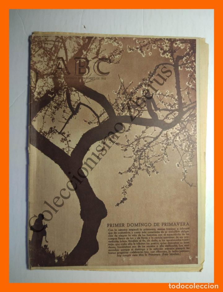 Coleccionismo de Revistas y Peri&oacute;dicos: ABC 26 Marzo 1955 - Hans Christian Andersen; Las soledades de Yuste; El Sella un rio con salmones