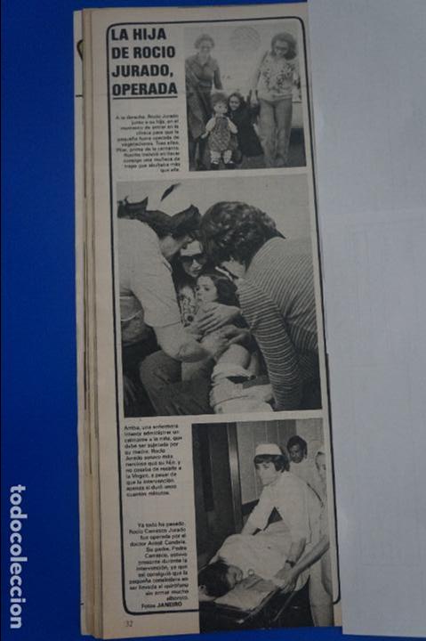 Coleccionismo de Revistas y Peri&oacute;dicos: RECORTE REPORTAJE CLIPPING DE HIJA DE ROC&Iacute;O JURADO REVISTA SEMANA N&ordm; 2093 PAG 32 L53