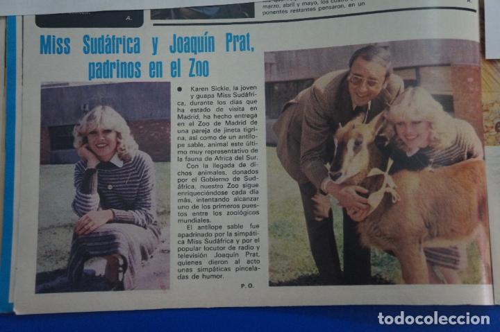 Coleccionismo de Revistas y Peri&oacute;dicos: RECORTE REPORTAJE CLIPPING DE MISS SUD&Aacute;FRICA Y JOAQU&Iacute;N PRAT REVISTA SEMANA N&ordm; 2093 PAG 48 L53