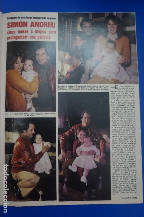 Coleccionismo de Revistas y Peri&oacute;dicos: RECORTE REPORTAJE CLIPPING DE SIMON ANDREU REVISTA SEMANA N&ordm; 2093 PAG 61 L53