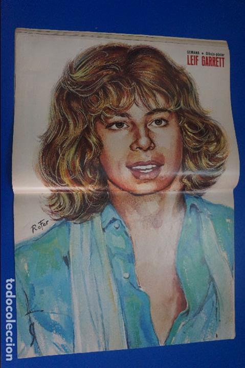 Coleccionismo de Revistas y Peri&oacute;dicos: RECORTE REPORTAJE CLIPPING DE POSTER LEIG GARRET REVISTA SEMANA N&ordm; 2091 PAG 44 Y 45 L 49