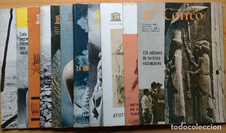 Coleccionismo de revistas y peri&oacute;dicos: EL CORREO DE LA UNESCO A&Ntilde;O 1966 COMPLETO