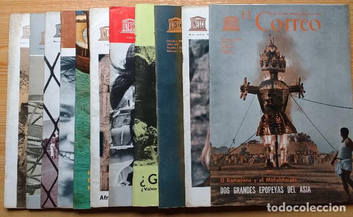 Collection Magazines and Newspapers: EL CORREO DE LA UNESCO A&Ntilde;O 1967 COMPLETO