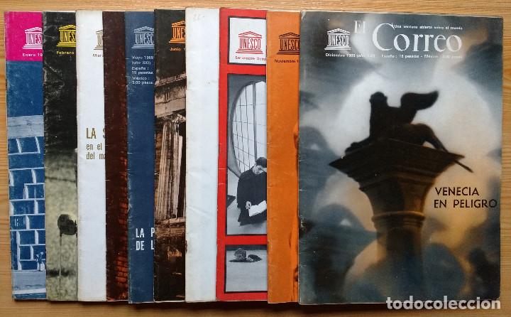 Coleccionismo de Revistas y Peri&oacute;dicos: EL CORREO DE LA UNESCO A&Ntilde;O 1968 COMPLETO