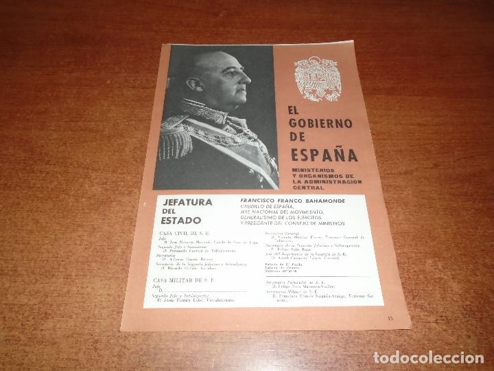 Sammeln von Zeitschriften und Zeitungen: RETAL 1964: FRANCO - VICEPRESIDENTE DEL GOBIERNO MU&Ntilde;OZ GRANDES