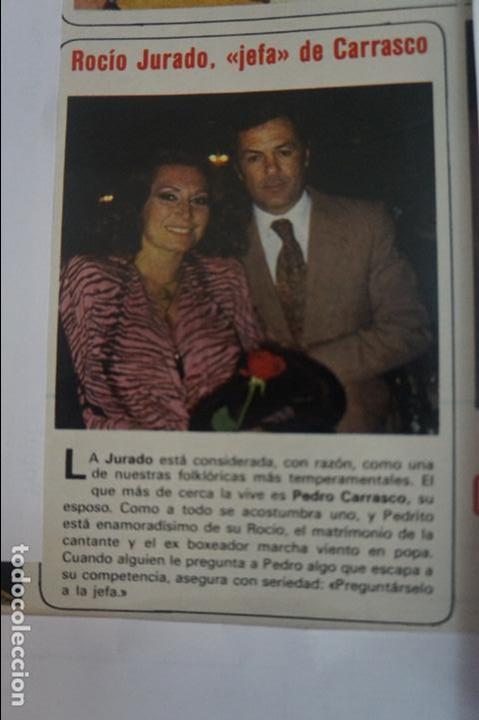 Coleccionismo de Revistas y Peri&oacute;dicos: RECORTE REPORTAJE CLIPPING DE ROCIO JURADO REVISTA SEMANA N&ordm; 2108 PAG 52 L60