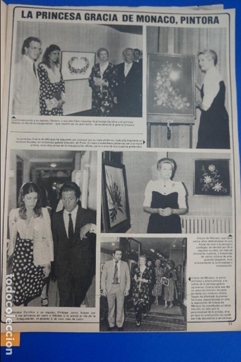 Coleccionismo de Revistas y Peri&oacute;dicos: RECORTE REPORTAJE CLIPPING DE GRACIA DE MONACO REVISTA SEMANA N&ordm; 2105 PAG 15 L60