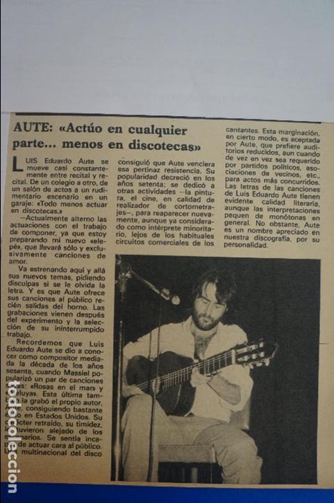 Coleccionismo de Revistas y Peri&oacute;dicos: RECORTE REPORTAJE CLIPPING DE LUIS EDUARDO AUTE REVISTA SEMANA N&ordm; 2105 PAG 17 L60