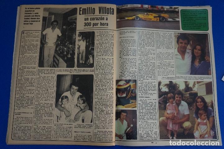 Coleccionismo de Revistas y Peri&oacute;dicos: RECORTE REPORTAJE CLIPPING DE EMILIO VILLOTA FORMULA 1 REVISTA SEMANA N&ordm; 2105 PAG 100-101 L60