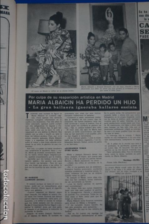 Coleccionismo de Revistas y Peri&oacute;dicos: RECORTE REPORTAJE CLIPPING DE MARIA ALBAICIN REVISTA SEMANA N&ordm; 1655 PAG 19