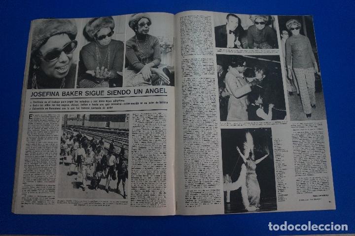 Coleccionismo de Revistas y Peri&oacute;dicos: RECORTE REPORTAJE CLIPPING DE JOSEFINA BAKER REVISTA SEMANA N&ordm; 1655 PAG 44-45