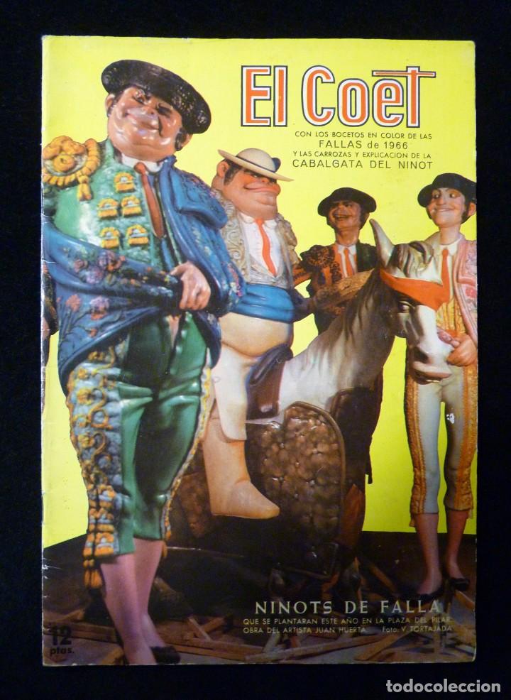 Collection Magazines and Newspapers: REVISTA EL COET 1966. N&ordm; 22. EDITORIAL VALENCIANA. FALLAS VALENCIA