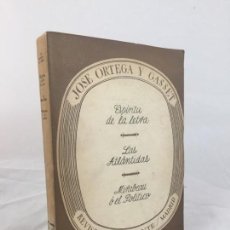 Coleccionismo de Revistas y Periódicos: JOSÉ ORTEGA Y GASSET // ESPÍRITU DE LA LETRA // LAS ATLÁNTIDAS // 1936 // REVISTA DE OCCIDENTE