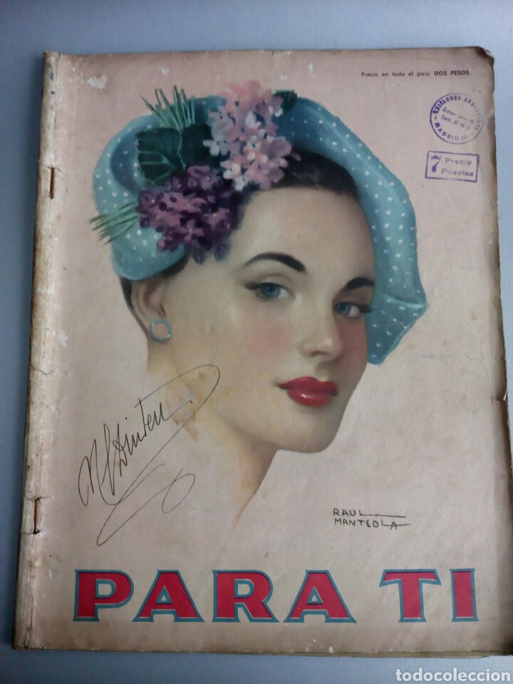 Coleccionismo de Revistas y Peri&oacute;dicos: REVISTA PARA TI, ARGENTINA 1954, MUY ILUSTRADA