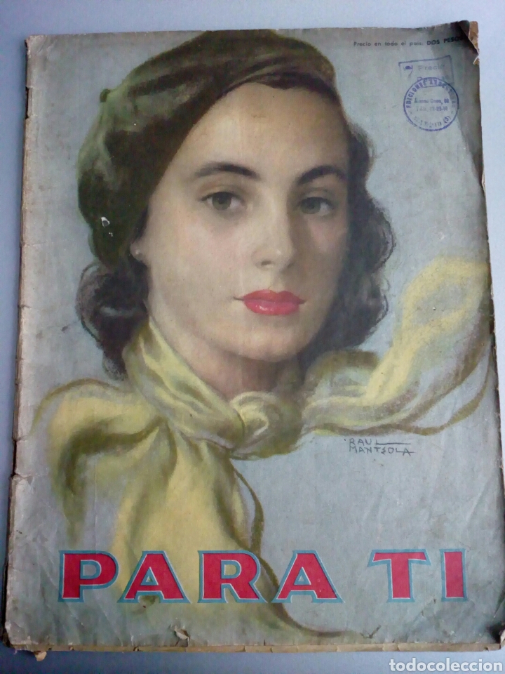 Coleccionismo de Revistas y Peri&oacute;dicos: REVISTA PARA TI, ARGENTINA 1952, MUY ILUSTRADA