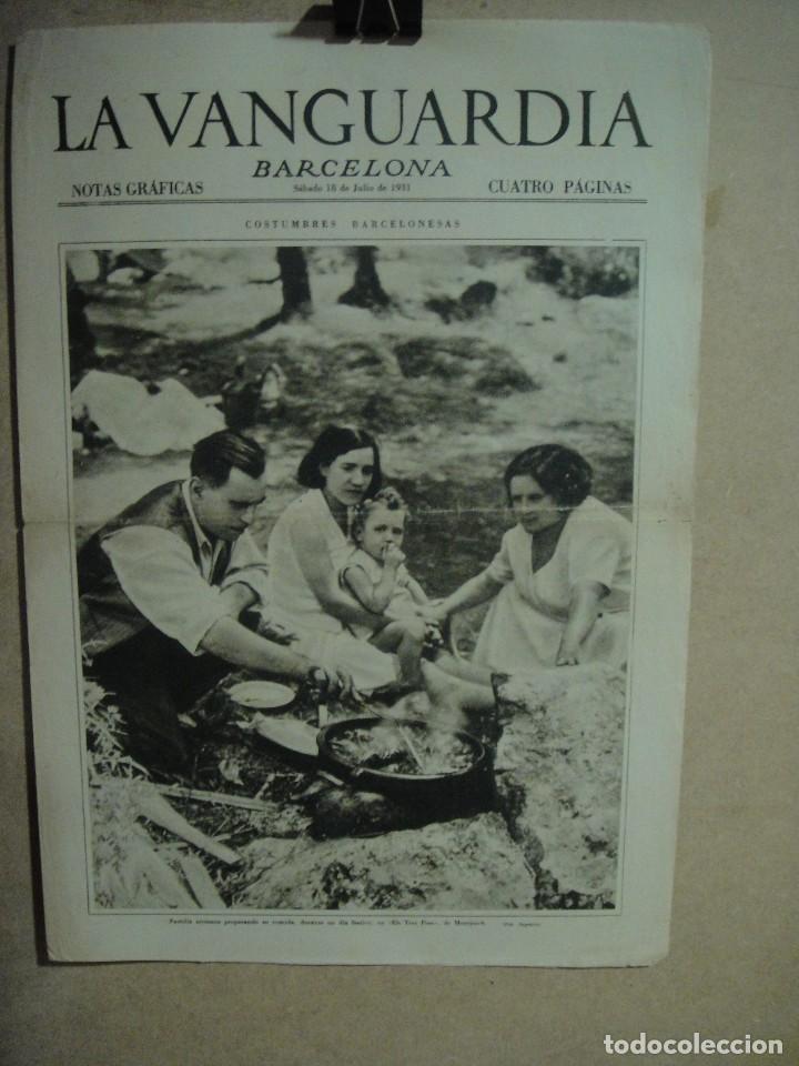 Collection Magazines and Newspapers: notas graficas la vanguardia 1931 - nuevo hospital en cordoba , sevilla muerte de de juan de la cruz