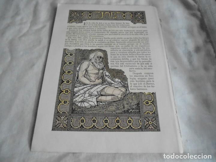 Coleccionismo de revistas y peri&oacute;dicos: LOS PRECURSORES CRISTO LOS APOSTOLES JOB.DAVID.ISAIAS.JREMIAS.DA HOJA DE REVISTA BLANCO Y NEGR0 1902
