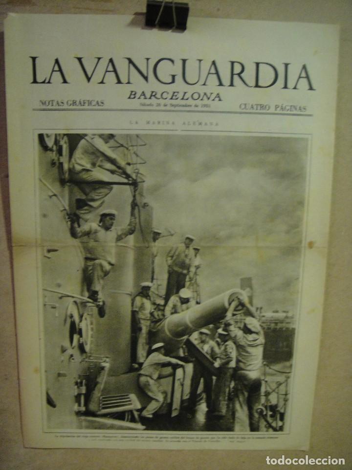 Collezionismo di Riviste e Giornali: notas graficas la vanguardia 1931 , campeonato futbol en catalu&ntilde;a , tarragona pintoresca , tortosa