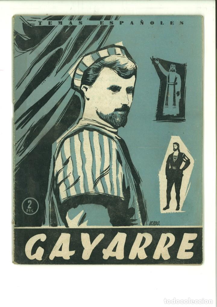 Colecionismo de Revistas e Jornais: TEMAS ESPA&Ntilde;OLES: GAYARRE. Francisco Peramos