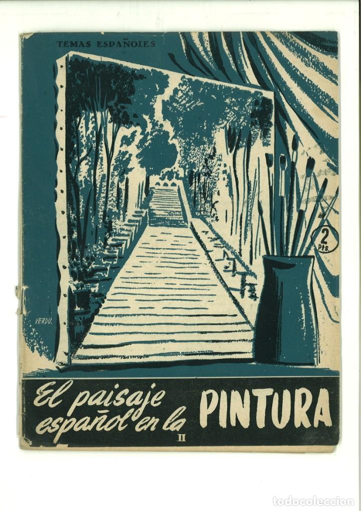 Collectionnisme de Revues et Journaux: TEMAS ESPA&Ntilde;OLES: EL PAISAJE ESPA&Ntilde;OL EN LA PINTURA II. Francisco Pompey