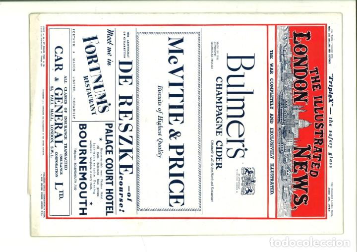 Collectionnisme de Revues et Journaux: THE ILLUSTRATED LONDON NEWS. JUNE 26, 1943.