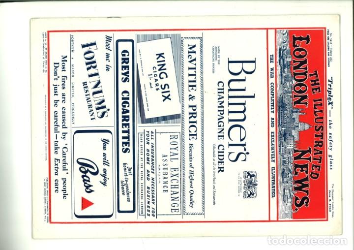 Collectionnisme de Revues et Journaux: THE ILLUSTRATED LONDON NEWS. JUNE 5, 1943.