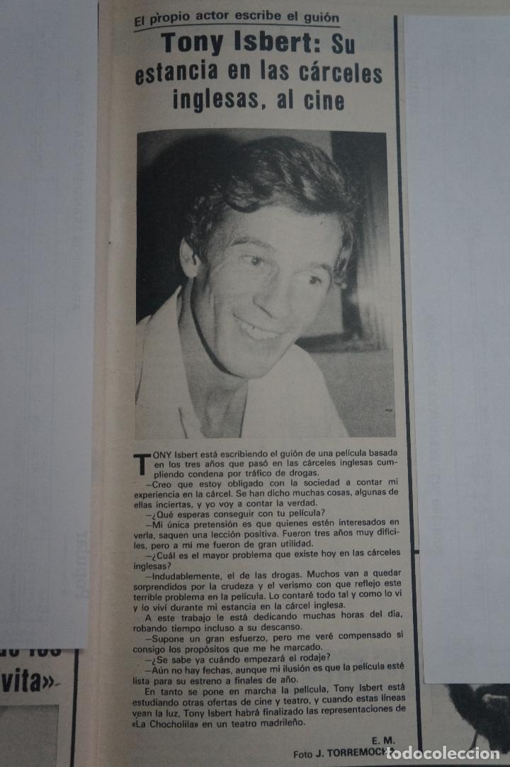 Collection Magazines and Newspapers: RECORTE REPORTAJE CLIPPING DE TONY ISBERT REVISTA SEMANA N&ordm; 2159 PAG 85