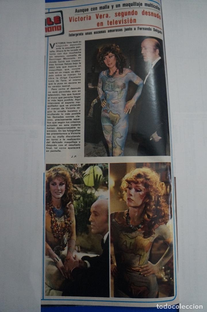 Coleccionismo de Revistas y Peri&oacute;dicos: RECORTE REPORTAJE CLIPPING DE VICTORIA VERA REVISTA SEMANA N&ordm; 2156 P&Aacute;G 64 L54