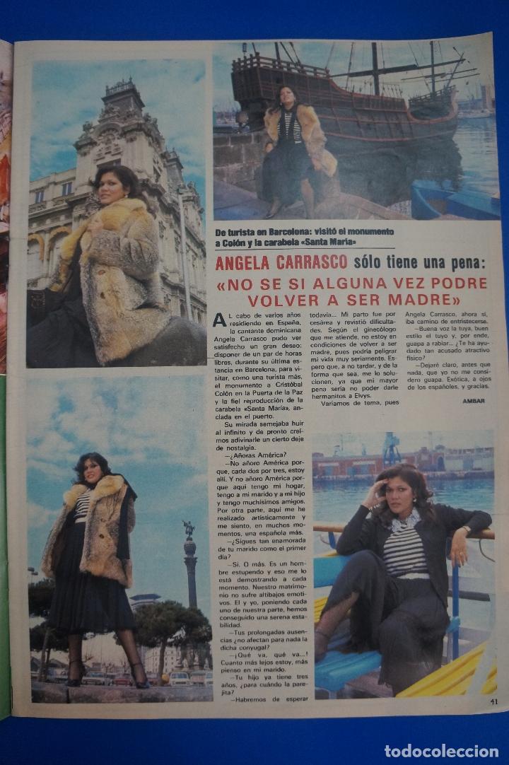 Coleccionismo de Revistas y Peri&oacute;dicos: RECORTE REPORTAJE CLIPPING DE ANGELA CARRASCO REVISTA SEMANA N&ordm; 2143 P&Aacute;G 41