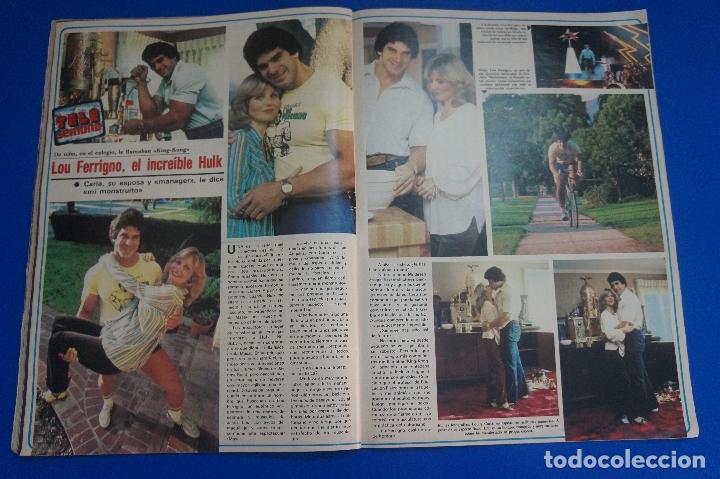 Coleccionismo de Revistas y Peri&oacute;dicos: RECORTE REPORTAJE CLIPPING DE LOU FERRIGNO REVISTA SEMANA N&ordm; 2143 P&Aacute;G 58-59