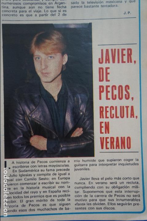 Coleccionismo de Revistas y Peri&oacute;dicos: RECORTE REPORTAJE CLIPPING DE JAVIER DE PECOS REVISTA SEMANA N&ordm; 2143 P&Aacute;G 63