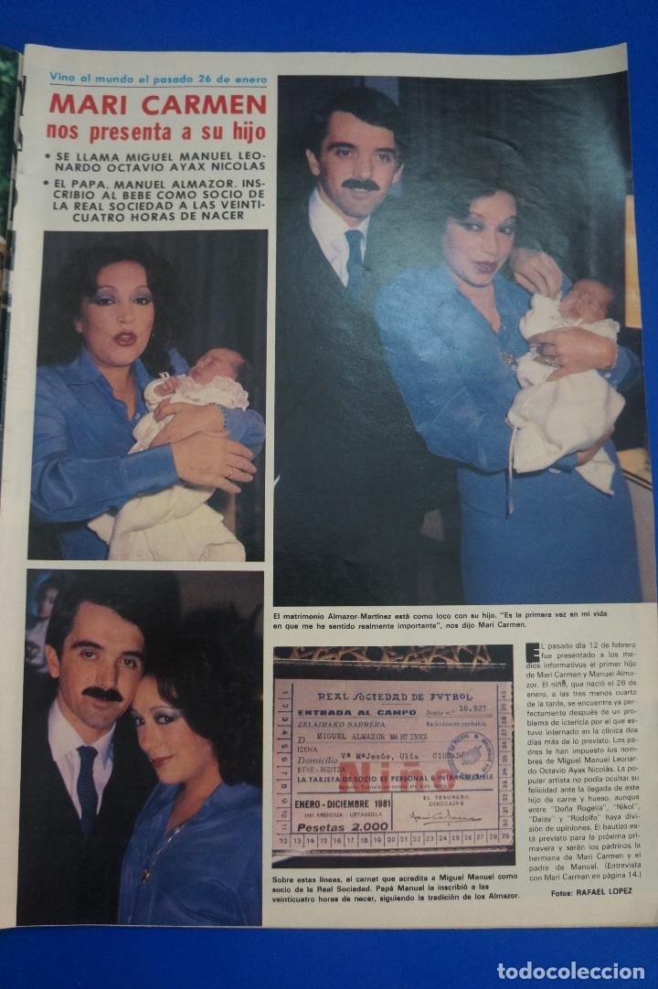 Coleccionismo de Revistas y Peri&oacute;dicos: RECORTE REPORTAJE CLIPPING DE MARI CARMEN MANUEL ALMAZOR REVISTA SEMANA N&ordm; 2141 P&Aacute;G. 3,14 L60