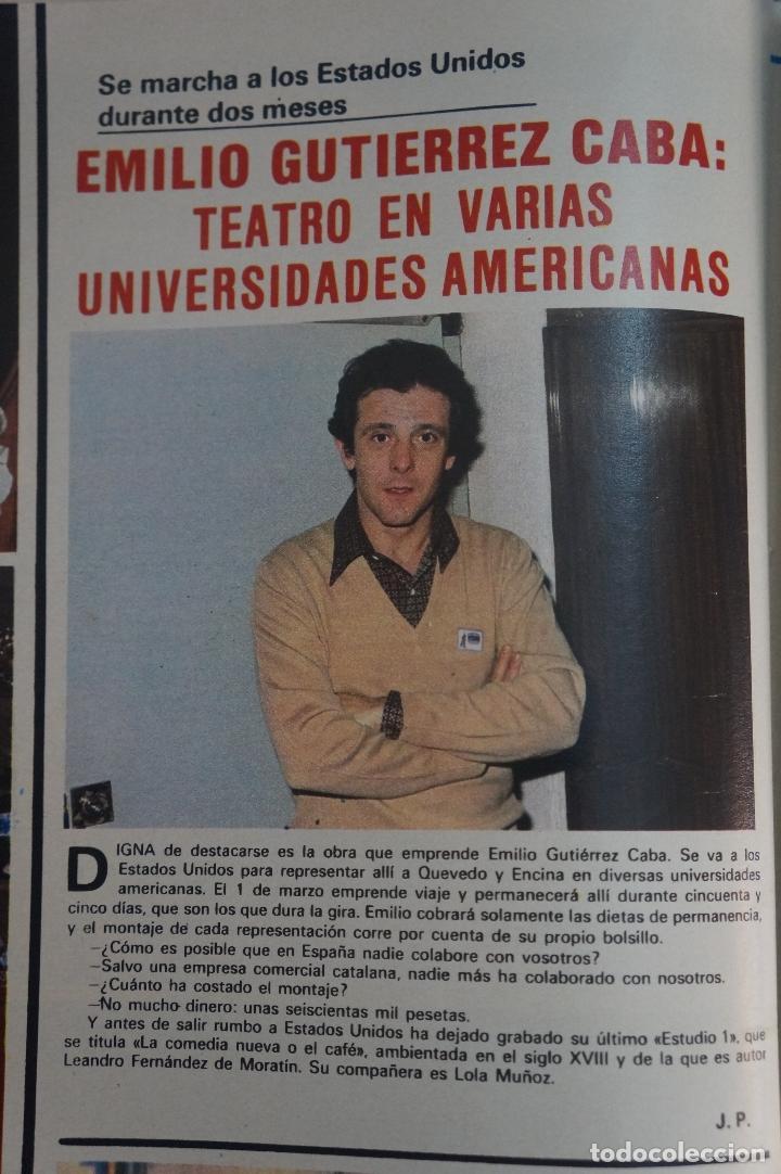Coleccionismo de Revistas y Peri&oacute;dicos: RECORTE REPORTAJE CLIPPING DE EMILIO GUTIERREZ CABA REVISTA SEMANA N&ordm; 2141 P&Aacute;G 30 L60