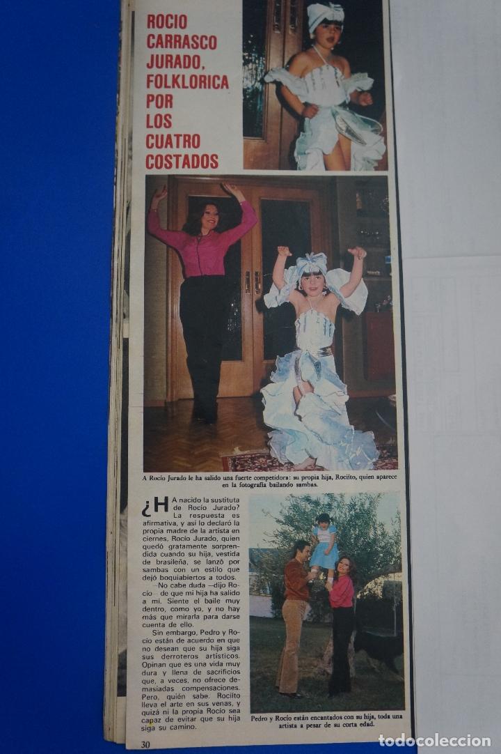 Coleccionismo de Revistas y Peri&oacute;dicos: RECORTE REPORTAJE CLIPPING DE ROCIO CARRASCO REVISTA SEMANA N&ordm; 2141 P&Aacute;G 30 L60