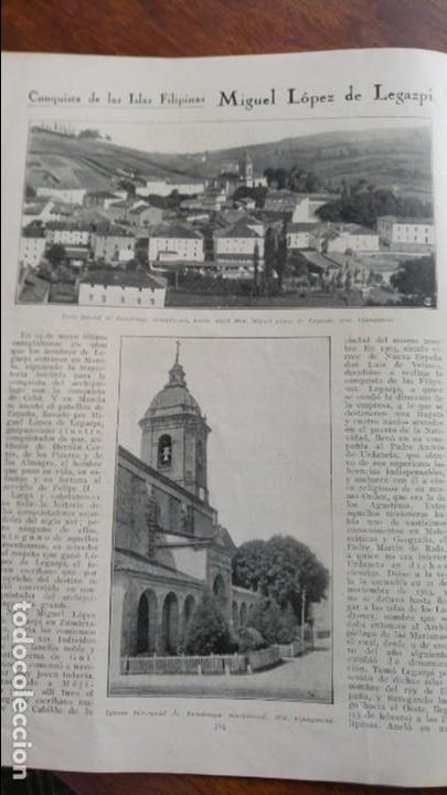 Collection Magazines and Newspapers: MIGUEL LOPEZ DE LEGAZPI ZUMARRAGA CAMPA&Ntilde;A CONTRA LOS COCODRILOS DE SOLMALIA REVISTA A&Ntilde;O 1931