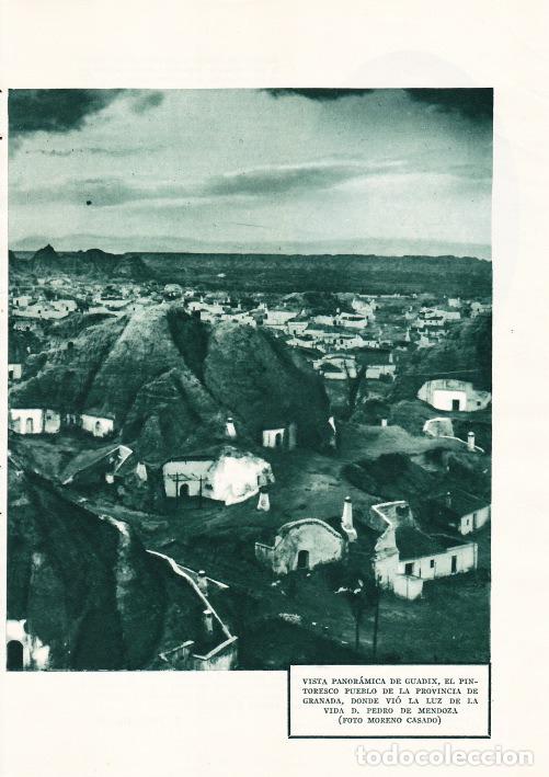 Coleccionismo de revistas y peri&oacute;dicos: Vista panor&aacute;mica de Guadix ( Granada) - 1936