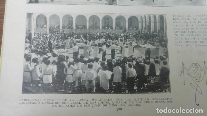 Collezionismo di Riviste e Giornali: AGRUPACIO DAN&Ccedil;AIRE DEL CASAL DE LES CORTS -IGLESIA SANT FRANCISCO DE PAULA SANT FRANCESC HOJA 1931