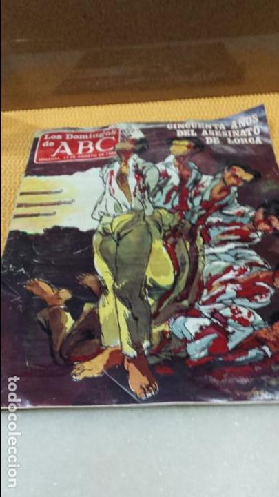 Coleccionismo de Revistas y Peri&oacute;dicos: Revista ABC ,1986. Cincuenta a&ntilde;os del asesinato de Lorca.