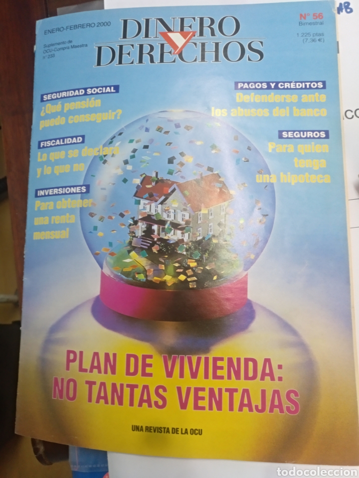 Sammeln von Zeitschriften und Zeitungen: Dinero y derechos n 56 enero 2000