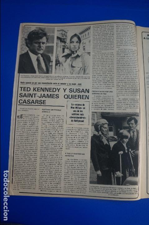Collezionismo di Riviste e Giornali: RECORTE REPORTAJE CLIPPING DE TED KENNEDY SUSAN SAINT JAMES REVISTA SEMANA N&ordm; 2176 P&Aacute;G 12 L65