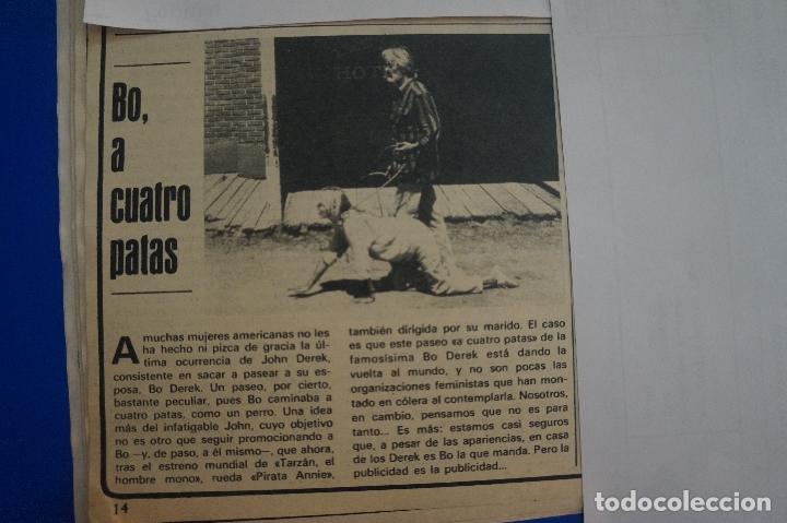 Collezionismo di Riviste e Giornali: RECORTE REPORTAJE CLIPPING DE JOHN DEREK Y BO DEREK REVISTA SEMANA N&ordm; 2176 P&Aacute;G 14 L65