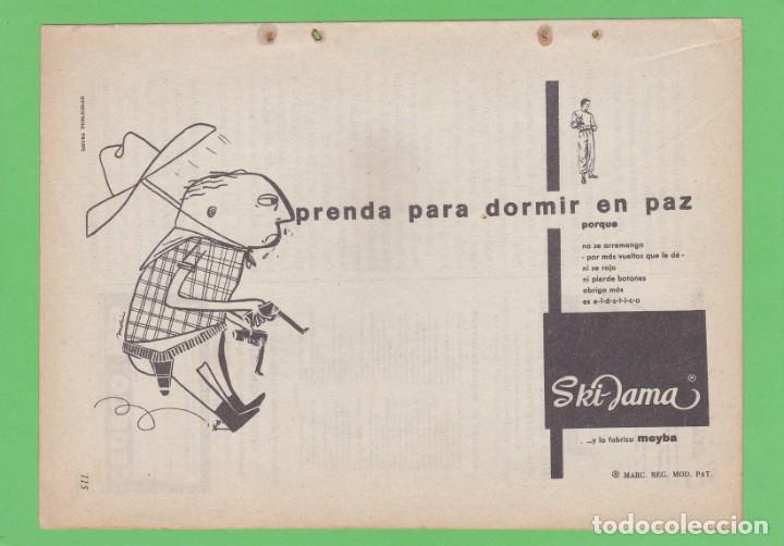 Coleccionismo de Revistas y Peri&oacute;dicos: PUBLICIDAD 1955. ANUNCIO SKI-JAMA. MEYBA