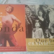 Coleccionismo de Revistas y Periódicos: JANE FONDA Y ¡QUÉ BELLO ES VIVIR!. 2 ARTÍCULOS DE JUAN PANDO (LA REVISTA DE EL MUNDO 1997)