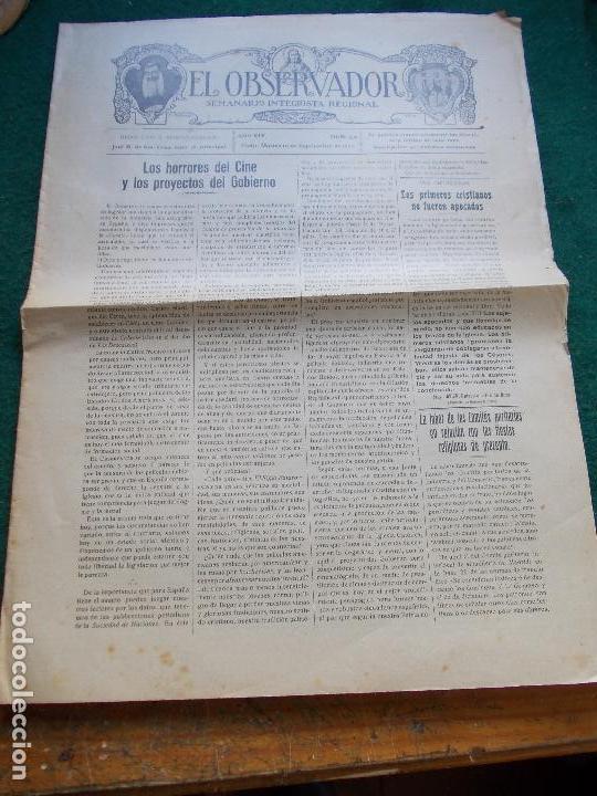 Collectionnisme de Revues et Journaux: El observador de Cadiz 10 Septiembre 1929