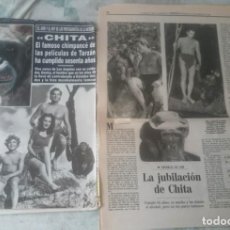 Coleccionismo de Revistas y Periódicos: LA MONA CHITA HYSTERIA!. SESENTA Y SESENTA Y CINCO CUMPLEAÑOS (¡HOLA!, EL MUNDO 1993 Y 1998)